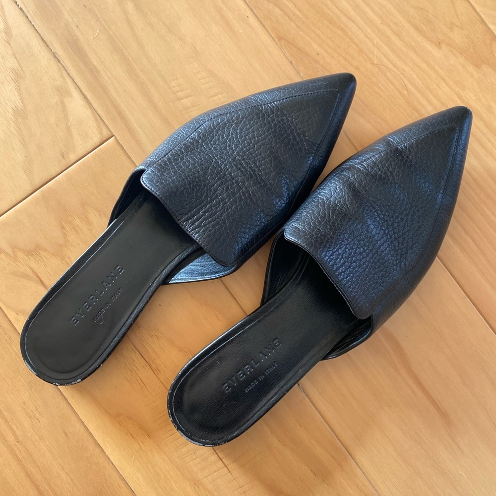 Everlane The Boss Mule black 8.5